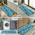 thumbnail image 6 of Cartoon Dogs Blue Background Kitchen Rug Mat,Kitchen Runner Rugs Non Skid Washable,Decorative Kitchen Floor Mats for Kitchen,Sink,Laundry,17"x47.2", 6 of 7