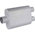 thumbnail image 4 of JEGS Chambered Deep-Tone Muffler 3 in. Center Inlet / 2.500 in. Dual Outlet, 4 of 6