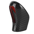 thumbnail image 1 of Cubierta de palanca de cambios Interior de coche, estilo de fibra de carbono, reemplazo Interior automotriz para XC60 S60 V60 V40 S80 2013-2017, 1 of 14