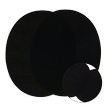 ROSENICE 1 Pair Black Oval Sew On Elbow Patch for Jackets Sweaters and Clothes Repair Iron On Patches for Jeans