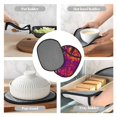 thumbnail image 7 of Naloa Bright Textured Animal Silicone Pot Holders, Oven Mitts Heat Resistant Hot Pads, Non Slip Pot Holder for Kitchen Baking and Cooking 9.4 x 7.5 Inches, 7 of 7
