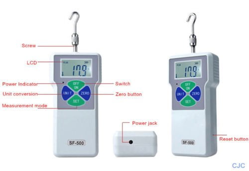 US plug SH-100 AC 100-240v 1N-100N Pointer Dynamometer Tensile Tester Pressure Tester Digital Display Force Gauge US plug SH-100 AC 100-240v 1N-100N Pointer Dynamometer Tensile Tester Pressure Tester Digital Display Force Gauge