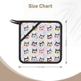 thumbnail image 3 of Sikiie Cute Dog Pot Holders Kitchen Insulation Mats Heat Resistant Pot-Holder Oven Anti-Scald Pads for Cooking Baking, 7.1*7.1inch, 3 of 8