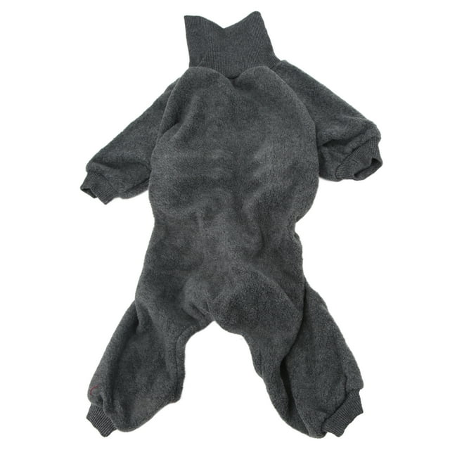 Ropa peluda para perros, elástica y cómoda, cuello alto, felpa para mascotas, ropa cálida de invierno para perros y gatos L