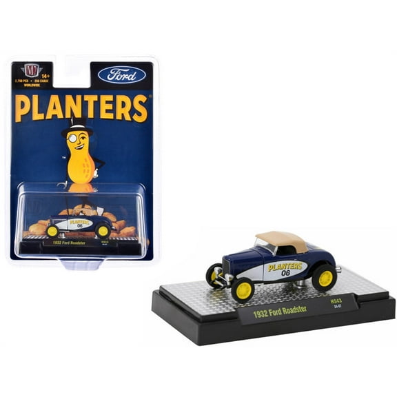 M2 Machines Hobby Exclusive Planters Peanuts - 1932 Ford Roadster