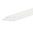 thumbnail image 1 of Unique Bargains 3mmx3mmx250mm White Plastic Model Rod ABS Square Bar for Model Making DIY 10 Pack, 1 of 5