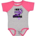 thumbnail image 3 of Inktastic I Wear Purple For My Grandma Lupus Awareness Boys or Girls Baby Bodysuit, 3 of 5