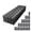 Grey 969, variant on 72.8in Metal Roof Panel 25 PCS Galvanized Steel Roofing for Outdoor Patio Garage Shed Waterproof Gray