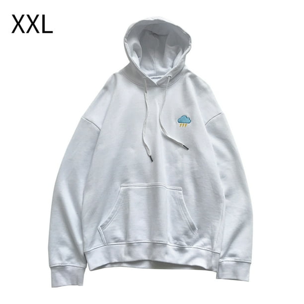 Sudadera con capucha de primavera con estampado de hombres y mujeres, suéter con capucha, abrigo, top de pareja, blanco, XXL Scienceny AP001403-05B
