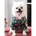 thumbnail image 3 of KARLSITEK Christmas Clothes Pet Winter Xmas Clothes Classic Warm Coats for Puppy Cat, 3 of 5