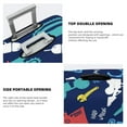 thumbnail image 5 of Haiem Colorful Excavator Luggage Cover,Durable, Washable Suitcase Protector With Anti-Scratch Technology - Keep Your Luggage Looking New X-Large, 5 of 9