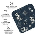 thumbnail image 4 of Disketp Vintage Marine Funny Coasters,6 Pcs Leather Coasters With Holder, Perfect Housewarming Hostess Gifts,Protect Furniture From Water Marks Scratch And Damage, 4 of 9
