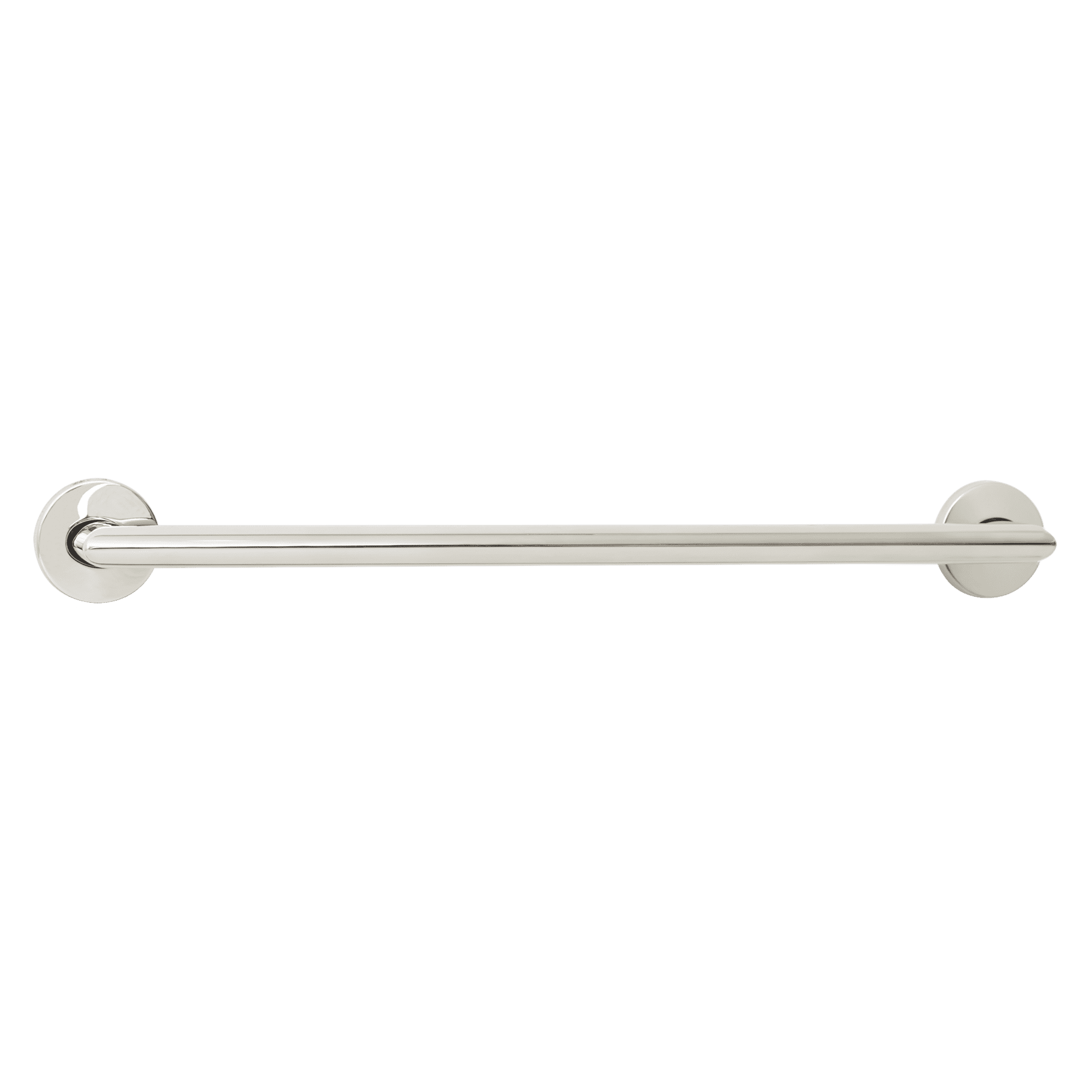 42-inch Coronado Designer Oval Bathroom Shower Grab Bar with Mitered Corners, Satin