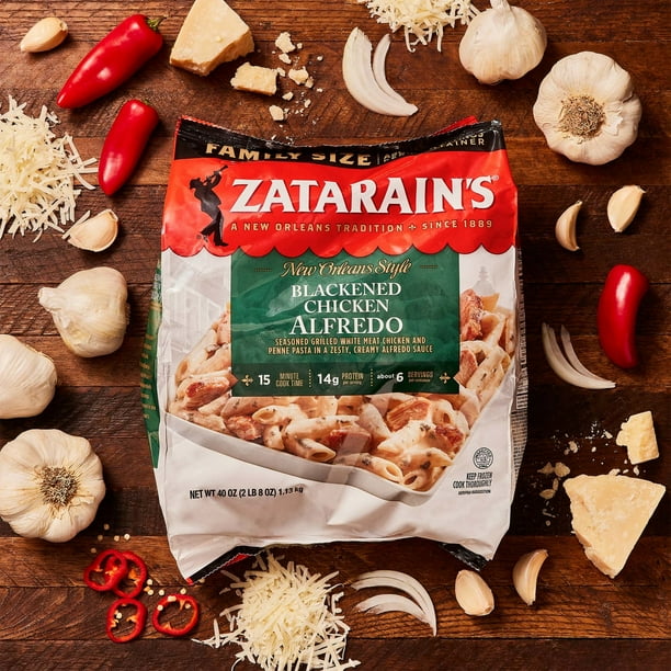 Zatarains Family Size Blackened Chicken Alfredo, 40 oz - Walmart