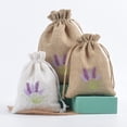 thumbnail image 5 of Set Of 10 Cotton and Linen Scented Bags, Lavenders Jutes Bags for Wedding, Jewelry Storage, 5 of 9
