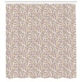 thumbnail image 3 of Ambesonne Abstract Shower Curtain, Bouquet of Romance, 69"Wx84"L, Pale Green Lavender, 3 of 3