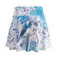 thumbnail image 2 of HELLHERO Turtle Decoration Polyester Spandex Fabric Tennis Skirt with 2 Side Pockets, Inner Pockets Built-in Shorts Athletic Skort for Pickleball Outing Golf, 2 of 9
