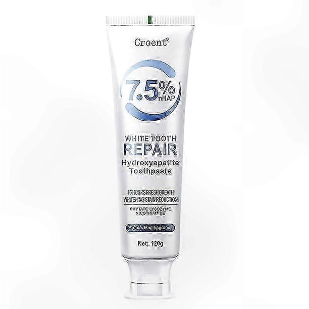 Hydroxyapatite Toothpaste for Sensitive Teeth, Fluoride-Free Formula with Advanced Enamel Protection and Gentle Care