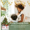 thumbnail image 7 of Christmas Kitchen Towels Xmas Tree Designs Dish Towel Ultra Absorbent Soft Quick Drying Dish Clothes Polyester for Home Decor Holiday Baking Cooking Hand & Kitchen Tasks Set of 2 with Oggetto, 7 of 7
