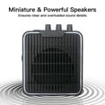 thumbnail image 4 of Likegreen  5W Electric Guitar Amplifier Portable Amp Mini Outdoor Instrument Stereo with Distortion,Metal, 4 of 7
