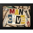 thumbnail image 2 of Grey, Jace 18x15 Black Modern Framed Museum Art Print Titled - Man Cave Tools, 2 of 5
