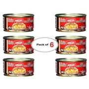 Maesri Thai Cuisine Red Curry Paste (Gaeng Daeng) for Making Spicy Thai Food, 4 oz / 114 g (Pack of 6)
