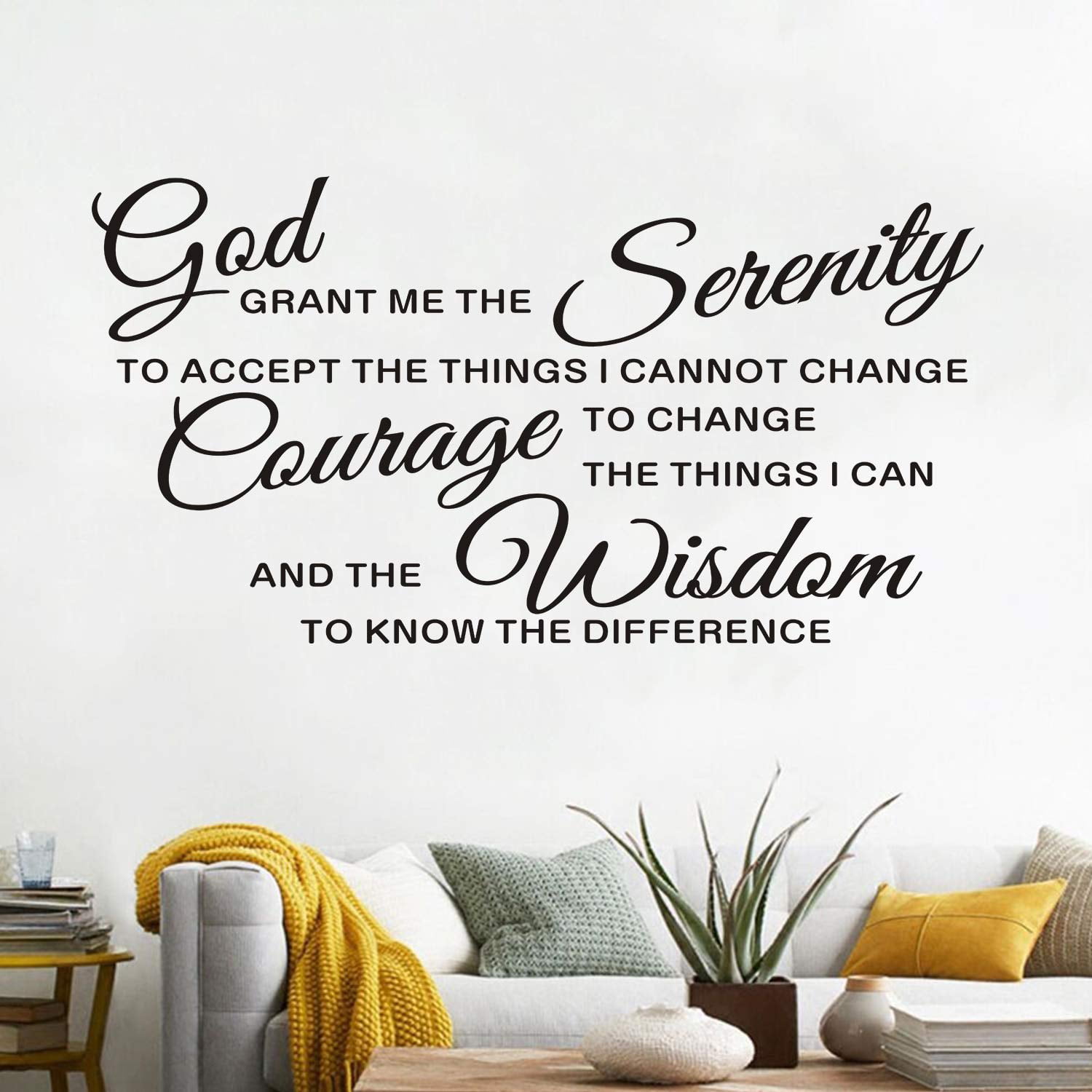 Scripture Bible Wall Decal As For Me My House Lord Quote Vinyl Room Family Decor 