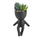 thumbnail image 4 of Maceta Suculenta Con Figura , Maceta Decorativa Moderna De Cerámica Para Decoración Del Hogar Y El Jardín, 4 of 5