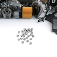 thumbnail image 4 of UPOUART 100Pcs Silver Hex Nut Cover Protection Caps for Indoor Use, 4 of 6