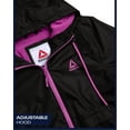 thumbnail image 7 of Reebok Womens Rain Jackets - Lightweight Hooded Waterproof Shell Windbreaker for Women (XS-3X), 7 of 7