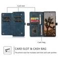 thumbnail image 4 of Samsung S23 S22 S21 S20 S10 S9 S8 Plus Ultra Fe Note20 Note10 Note9 Note8 Plus Ultra Case, Card Slot Holder Cash Pocket PU Leather Sleeve Magnetic Clo Cheap and fine, 4 of 5