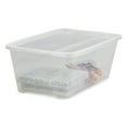 thumbnail image 6 of Open Box 10-Pk Life Story 5.7L Shoe & Closet Storage Stacking Container, 6 of 11