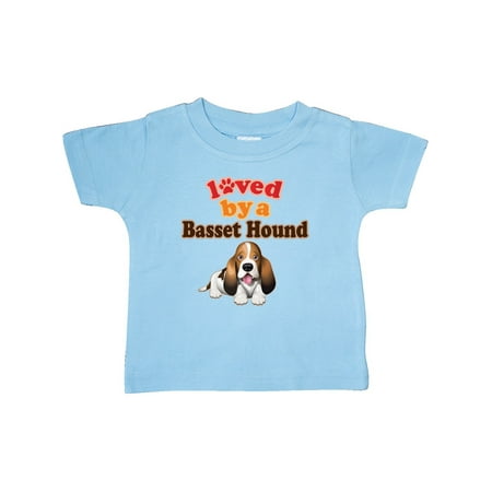

Inktastic Basset Hound Dog Lover Gift Gift Baby Boy or Baby Girl T-Shirt