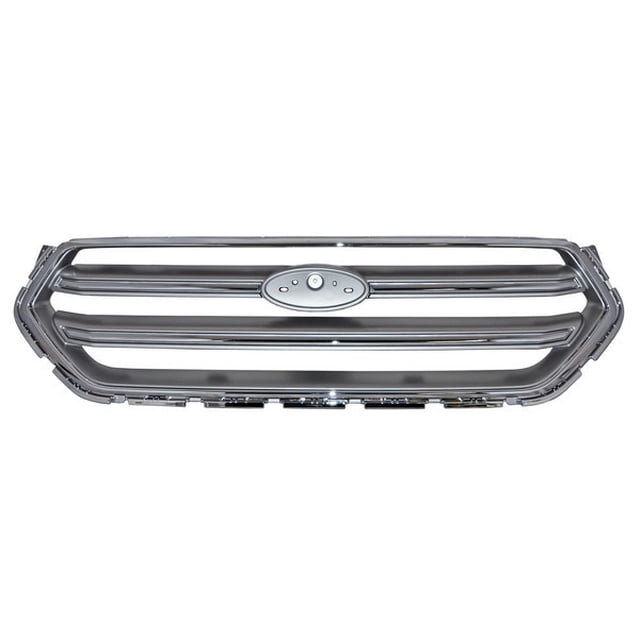 Parrilla Escape Generica 2017 A 2019 Ford Plata Con filo cromado