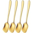 thumbnail image 1 of Stainless Steel Ice Cream Scoop Bar Cocktail Milkshake Mixing Spoons. 4pcs Long YIJIA, 1 of 5