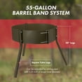 thumbnail image 3 of Boss Buck 20 In. Leg Stand Tripod for 55 Gal Barrel Deer Feeder, (3 Pack), 3 of 12