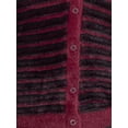 thumbnail image 4 of Jessica Simpson Women's Plus Dionne Eyelash Cardigan, Sizes 0X-4X, 4 of 6