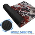 thumbnail image 4 of Ultimate Gaming with Large Black Red Mouse Pad - 31.5x11.8 inch Non-Slip Base, Stitched Edge Keyboard Mat for Home Office Work, 4 of 7
