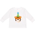 thumbnail image 3 of Inktastic Tiger Zoo Birthday Boys or Girls Long Sleeve Toddler T-Shirt, 3 of 5