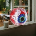 thumbnail image 2 of Inflatable Eyeball LED Light Decor Halloween Outdoor Decoration Party Prop, 2 of 8