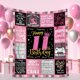 thumbnail image 2 of LHSHID Teenage Girls 11th Birthday Gifts Throw Blanket Happy 11th Birthday Decorations Blanket for Girls Birthday Gifts for 11 Year Old Girl Daughter Bestie Sister 30"x40", 2 of 7