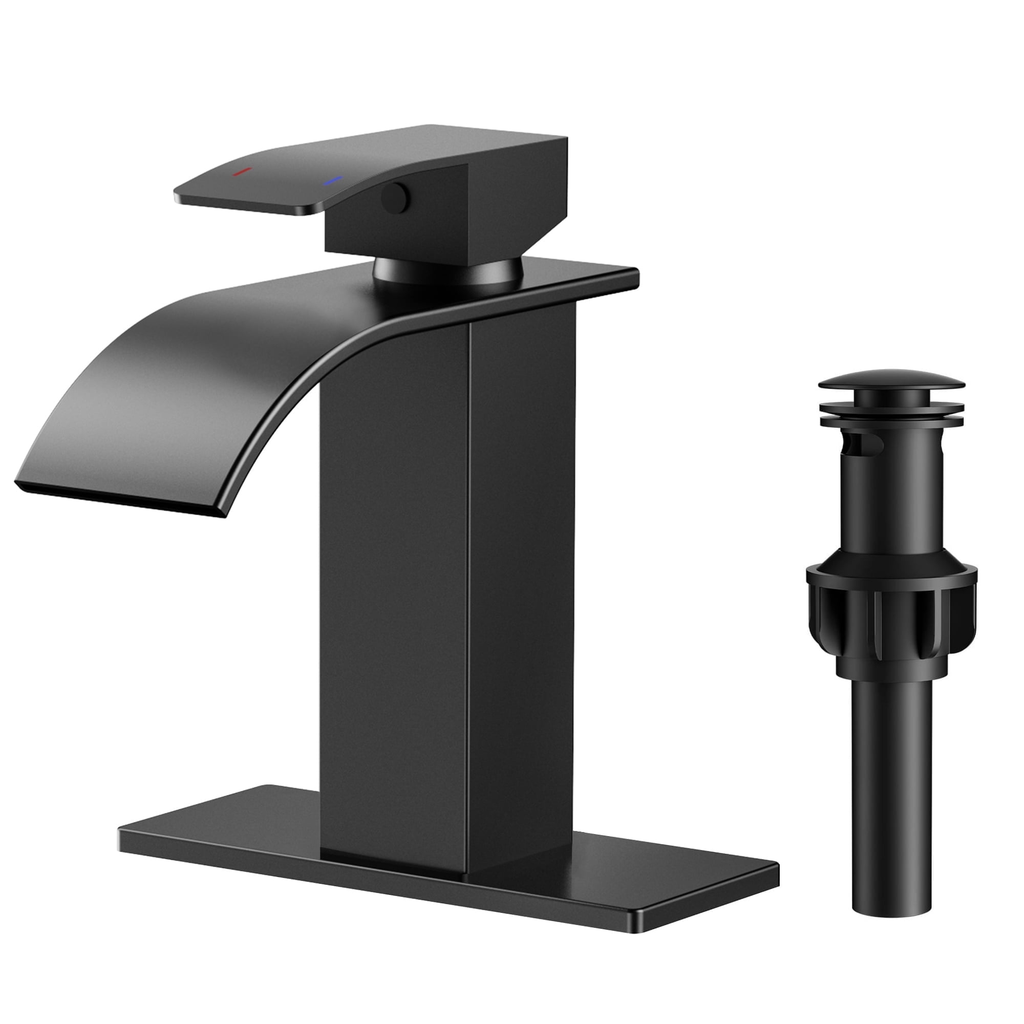 Moen 6192 Align 1.2 GPM Single Hole Bathroom Faucet - Black