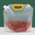 thumbnail image 1 of 5PCS Transparent Food Storage Bags Moisture & Mold Resistant Sealed Storage Bags for Rice Flour Nuts Storage, 1 of 2
