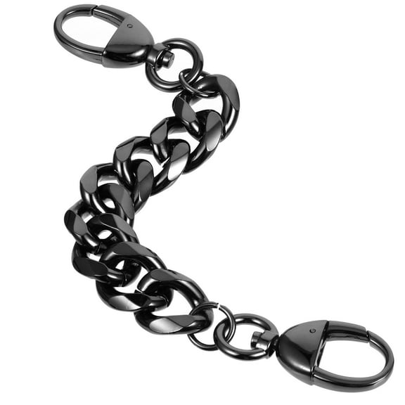 UKCOCO 1Pc Versatile Alloy Purse Chain for Outfit Upgrade Black Women Bags