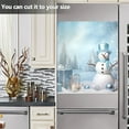 thumbnail image 5 of Coolnut Magnetic Dishwasher Stickers Christmas Snowman Kitchen Dishwasher Cover Sticker, Panel Decal Home Cabinet Appliances Stickers 20in W x 26in H Home Decor, 5 of 5