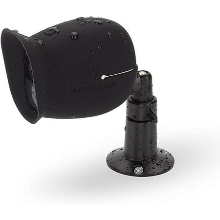 Wasserstein - Adjustable Indoor/Outdoor Wall Mount for Most Arlo Security Cameras - Black