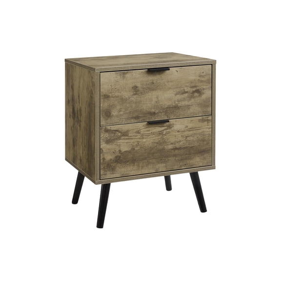 Accent Table - Bedroom - Living Room - Nightstand - Side Table - Drawer - Brown