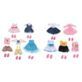 thumbnail image 1 of 10 juegos de ropa de muñeca mini 16 cm / 6 pulgadas disfraz de bricolaje, 1 of 7