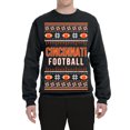 thumbnail image 2 of Wild Bobby City of Cincinnati CIN American Football Fantasy Fan Sports Unisex Crewneck Sweatshirt, Black, 3X-Large, 2 of 6
