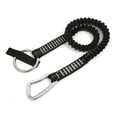 thumbnail image 1 of 25KN Shock Absorbing Lanyard Full Protection Single Leg Fall Arrest Harness Rope With Carabiner Clips, Standard ,Easy to Use, 1 of 6